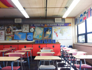Spanish classroom